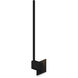 Z-Bar LED 24 inch Matte black Wall Sconce Wall Light, End Mount